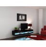TV stand  VIGO NEW 30/180/40 black/black gloss