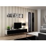 TV Stand VIGO '180' 30/180/40 white/black gloss
