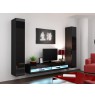 TV stand  VIGO NEW 30/180/40 black/black gloss