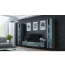 TV stand  VIGO NEW 30/180/40 grey/grey gloss