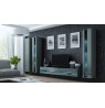 TV stand  VIGO NEW 30/180/40 grey/grey gloss