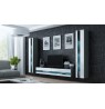 TV stand  VIGO NEW 30/180/40 grey/white gloss