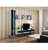 TV stand  VIGO NEW 30/140/40 white/black gloss