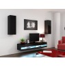 TV stand  VIGO NEW 30/140/40 black/black gloss
