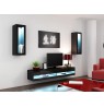 TV stand  VIGO NEW 30/140/40 black/black gloss