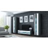 TV stand  VIGO NEW 30/140/40 grey/white gloss
