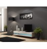 TV stand  VIGO NEW 30/180/40 sonoma/white gloss