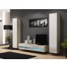 TV stand  VIGO NEW 30/180/40 sonoma/white gloss