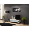 TV stand  VIGO NEW 30/140/40 sonoma/white gloss