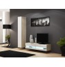 TV stand  VIGO NEW 30/140/40 sonoma/white gloss
