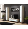 TV stand  VIGO NEW 30/140/40 sonoma/white gloss