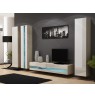TV stand  VIGO NEW 30/140/40 sonoma/white gloss