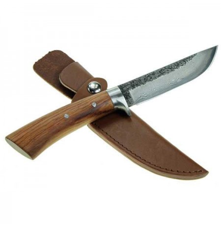 Welde hunting knife made of Damascus steel WH04DM