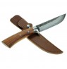 Welde hunting knife made of Damascus steel WH04DM