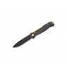 Böker Plus Atlas Black Stonewash Brass Knife