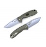 Honey Badger Tanto Knife 14C28N Medium Green