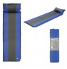NILS CAMP self-inflating mat with cushion NC4349 Blue-grey
