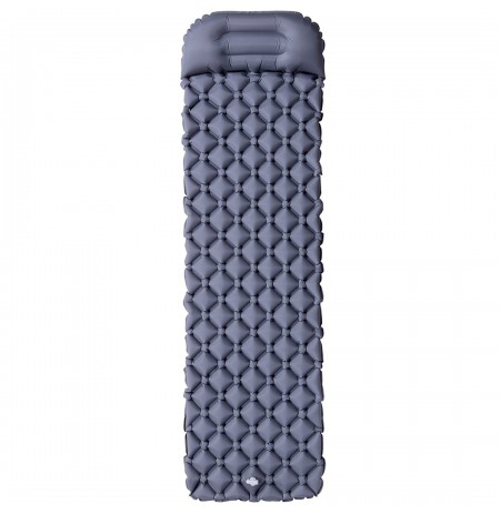 Hiking mat with pump NILS CAMP NC4006 Dark grey