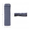 Hiking mat with pump NILS CAMP NC4006 Dark grey