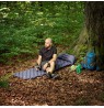 Hiking mat with pump NILS CAMP NC4006 Dark grey