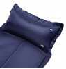 NILS CAMP NC4008 self-inflating mat with folding cushion Blue