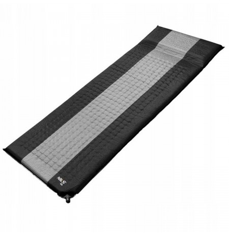 NILS CAMP SELF-INFLATING MAT NC4340 GREY-BLACK