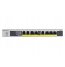 Netgear GS108LP Unmanaged Gigabit Ethernet (10/100/1000) Black, Gray 1U Power over Ethernet (PoE)