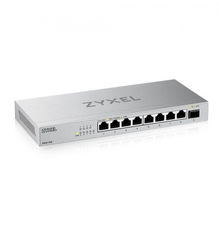 Zyxel XMG-108 Unmanaged 2.5G Ethernet (100/1000/2500) Silver