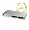Zyxel GS1008HP Unmanaged Gigabit Ethernet (10/100/1000) Power over Ethernet (PoE) Grey