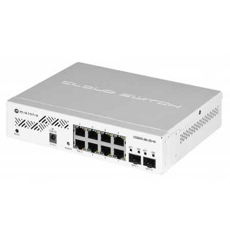 Switch Mikrotik CSS610-8G-2S+IN 10p  Managed Gigabit/10G