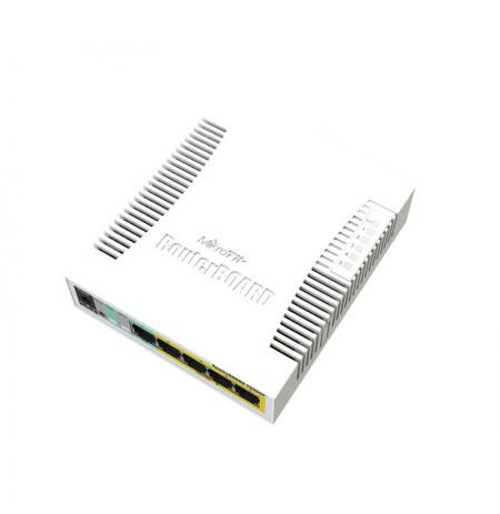 Mikrotik CSS106-1G-4P-1S network switch Gigabit Ethernet (10/100/1000) Power over Ethernet (PoE) White