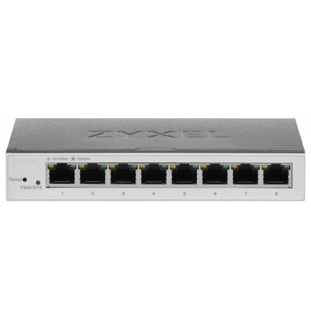 Zyxel GS1200-8 Managed Gigabit Ethernet (10/100/1000) Silver
