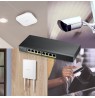 Zyxel GS1915-8EP Managed L2 Gigabit Ethernet (10/100/1000) Power over Ethernet (PoE) Black