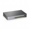 ZYXEL GS1350-12HP, 12 PORT MANAGED CCTV POE SWITCH, LONG RANGE, 130W (1 YEAR NCC PRO PACK LICENSE BUNDLED) (5Y WARRANTY)