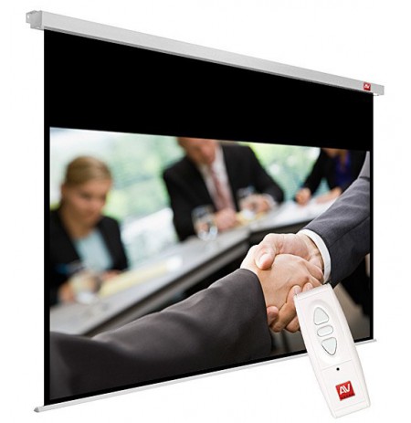 Screen electric projector AVTEK BUSINESS ELECTRIC 240 (ceiling, wall, electrically expandable, wirelessly expandable, 235 x 147 