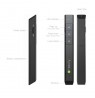 Techly ITC-LASER26 wireless presenter RF Black