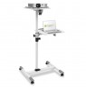 Mobile Presentation Table for Projector and Notebook