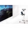 Mobile Presentation Table for Projector and Notebook