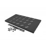 LANBERG 19" FIXED SHELF 450MM 1U BLACK