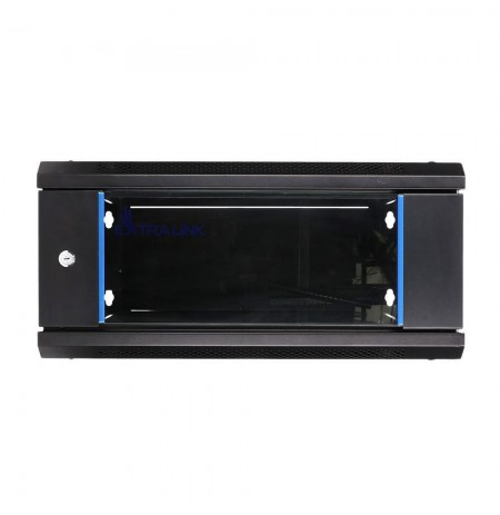 Cabinet rack Extralink EX.2886 (178mm / 600mm / 450 mm, hanging, Openable, 19', black color)