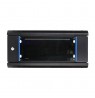 Cabinet rack Extralink EX.2886 (178mm / 600mm / 450 mm, hanging, Openable, 19', black color)