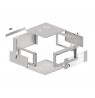 LANBERG HANGING RACK 19" 4U 570X600 QUICK ASSEMBLY