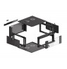 LANBERG HANGING 19" RACK CABINET 4U 570X600 QUICK ASSEMBLY
