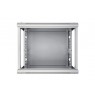 Cabinet rack Extralink EX.8581 (400mm / 600mm / 600 mm, hanging, Openable, 19', gray color)