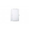 19" 15U wall-mounted network rack cabinet 600x600, glass door, grey, split design, assembled, 60kg