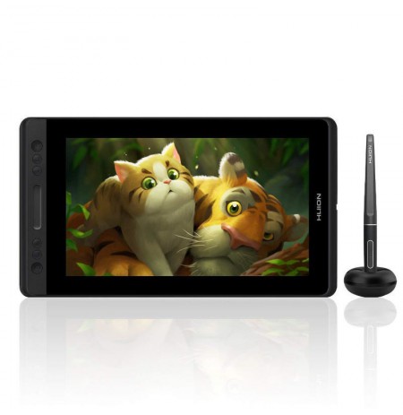 HUION Kamvas Pro 13 graphic tablet Black 5080 lpi 293.76 x 165.24 mm USB
