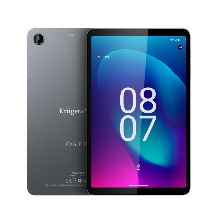 Krüger and Matz KM0807 tablet 4G LTE 64GB 21,3 cm (8,4") Cortex 4 GB  (802.11ac) Android 13 Black