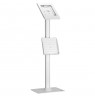 Maclean MC-476W Floor Advertising Tablet Holder with Locking Device, 9.7"-11", Compatible with iPad/iPad Air/iPad Pro, Samsung G