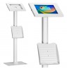 Maclean MC-476W Floor Advertising Tablet Holder with Locking Device, 9.7"-11", Compatible with iPad/iPad Air/iPad Pro, Samsung G