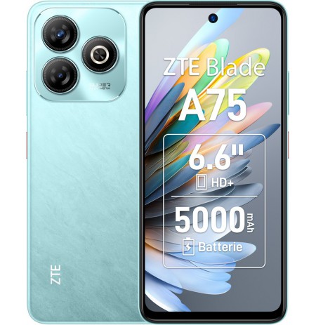 Smartphone ZTE Blade A75 4GB/128GB (Aqua Green)